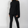 BLACK KNITTED TROUSERS MARQUES ALMEIDA