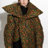 CLASSIC M'A PUFFA JACKET IN FLORAL BROCADE marques almeida