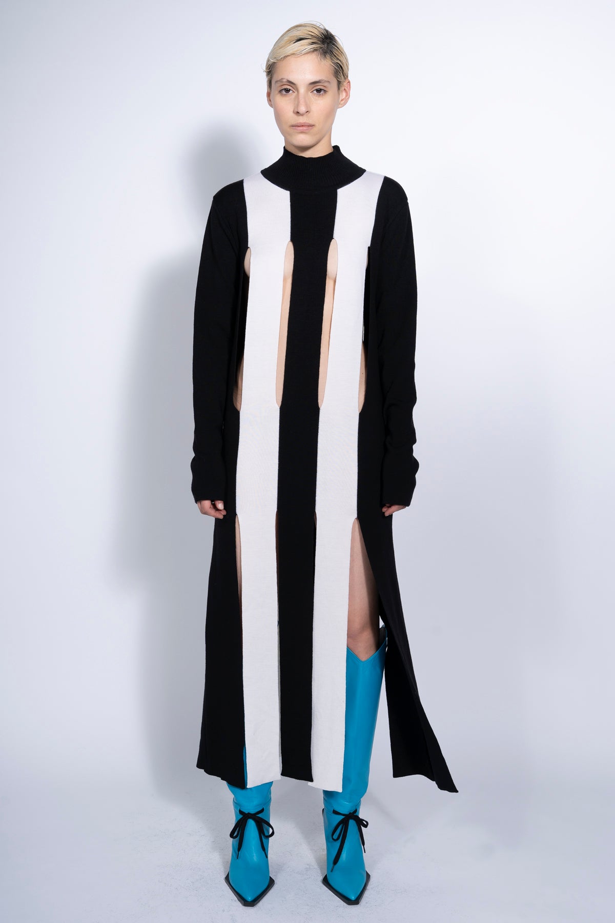 KNIT DRESS WITH SPLITS marques almeida