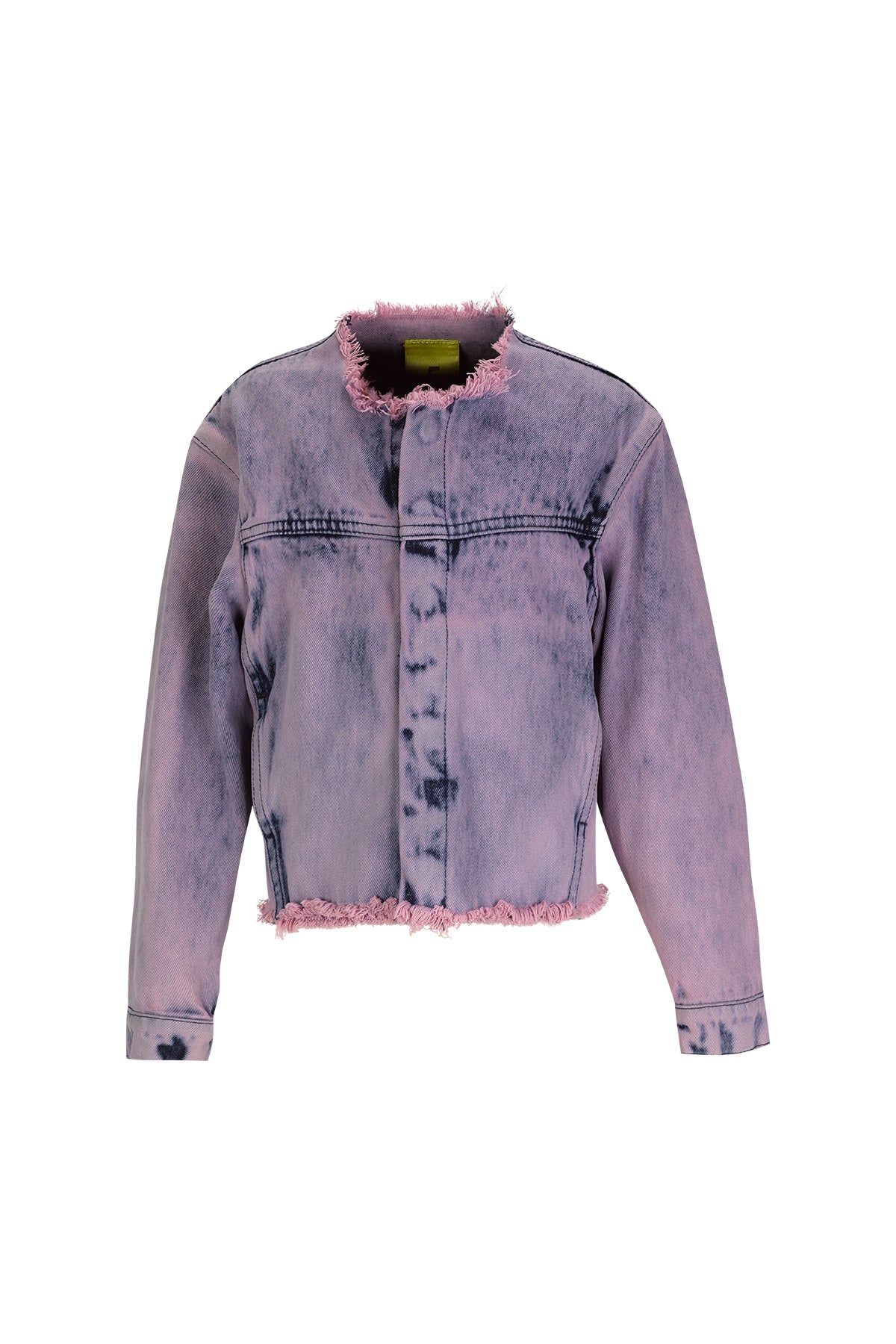 LILAC LOOSE COLLARLESS JACKET ma kids