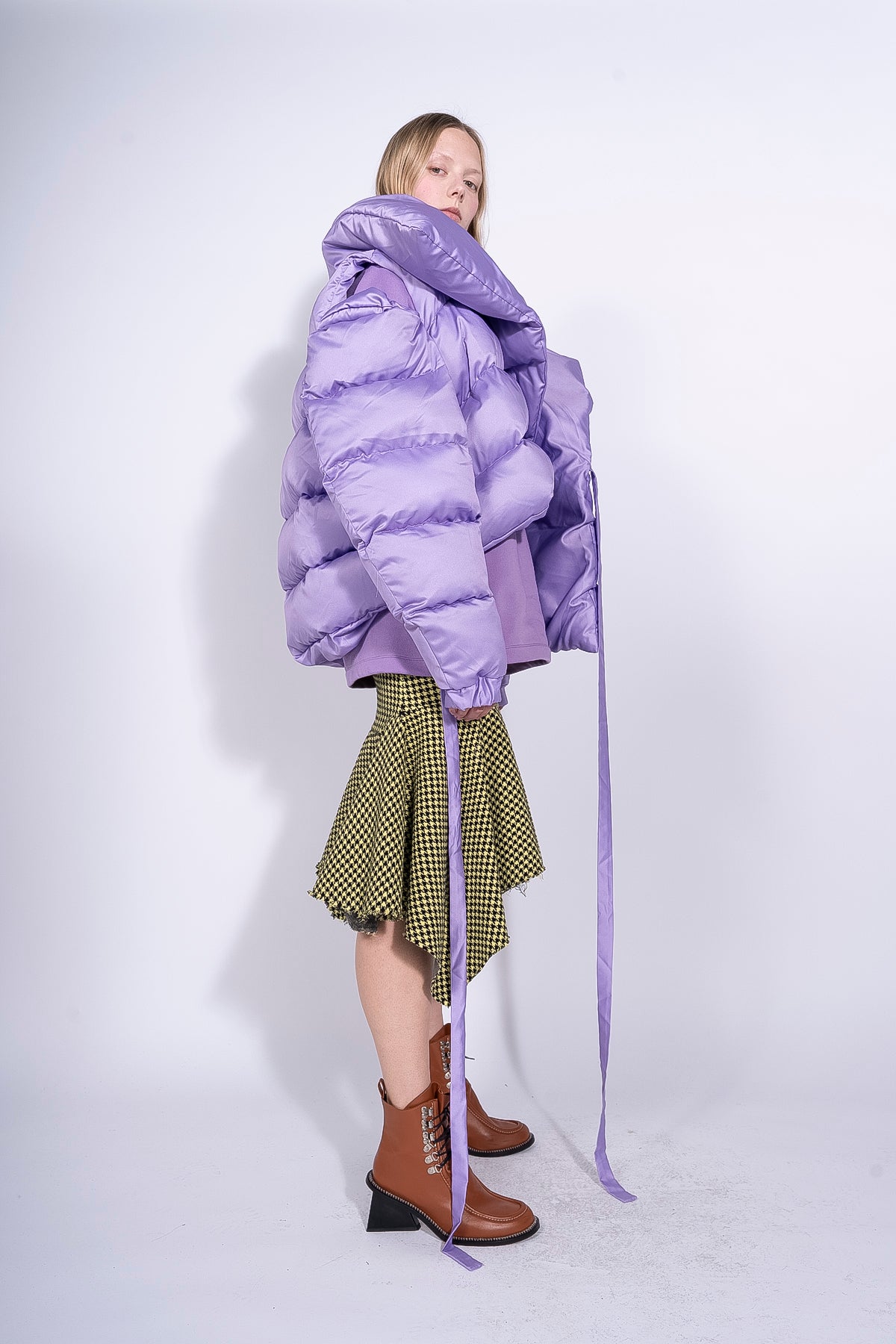 LILAC PUFFA JACKET marques almeida