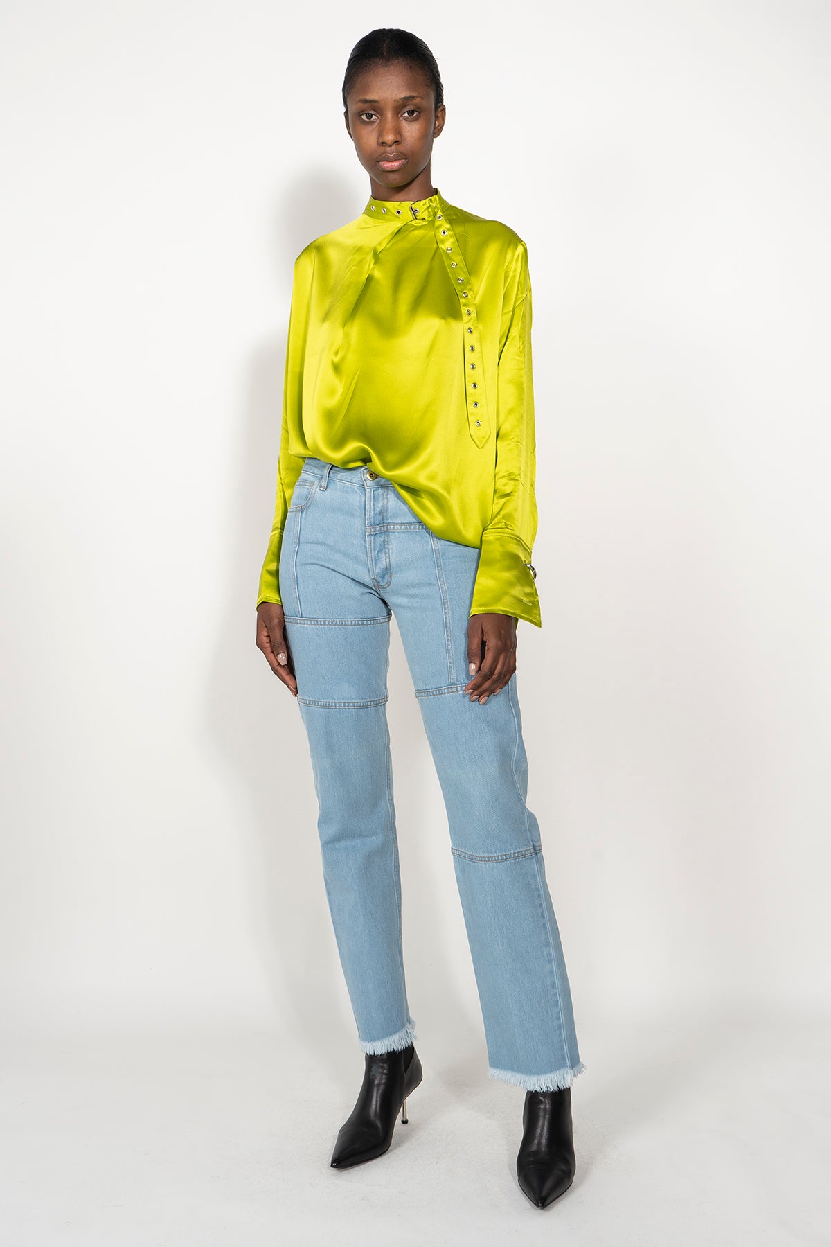 PANELLED JEANS marques almeida