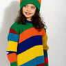 MULTI STRIPES MERINO KNIT BEANIE ma kids