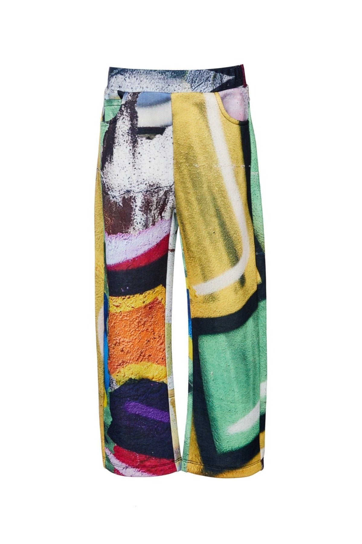 M'A KIDS BAGGY TROUSERS IN BRIGHT PRINT
