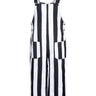 M'A KIDS JUMPSUIT IN BLACK AND WHITE STRIPES