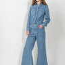 NAVY RELAXED CROPPED JEANS marques almeida