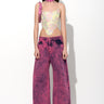 PINK DENIM BOYFRIEND TROUSERS marques almeida