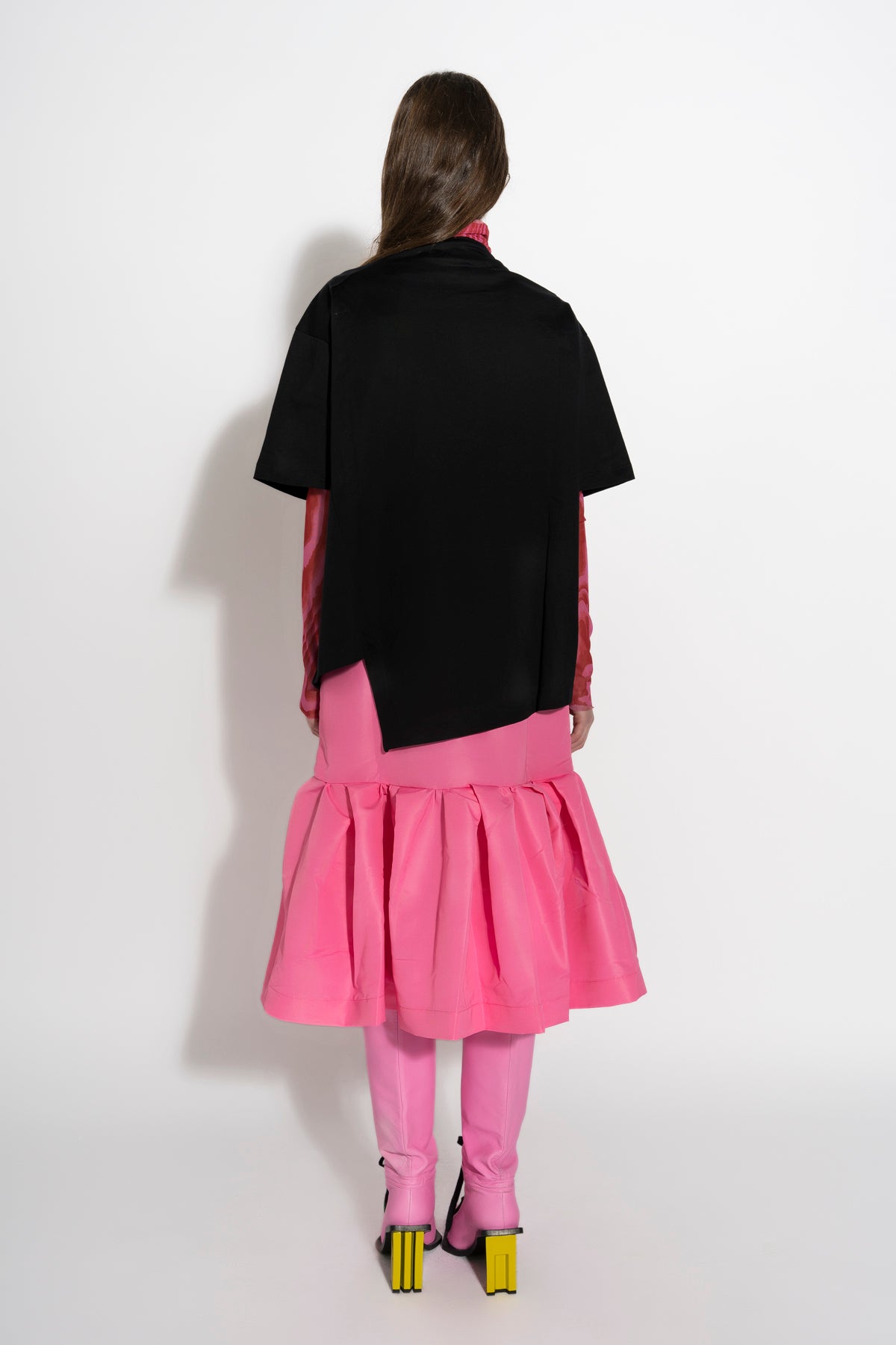 PINK FITTED SKIRT marques almeida