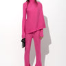 PINK MERINO WOOL DRAPED JUMPER marques almeida