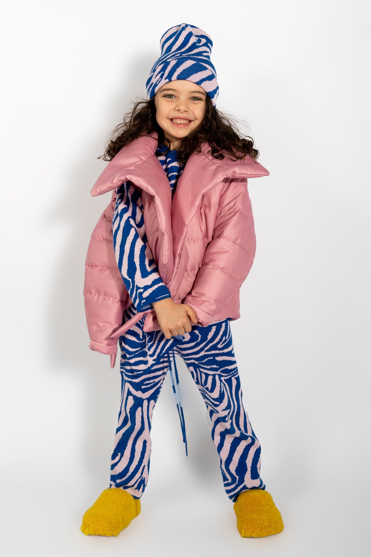 PINK PUFFA JACKET MA KIDS