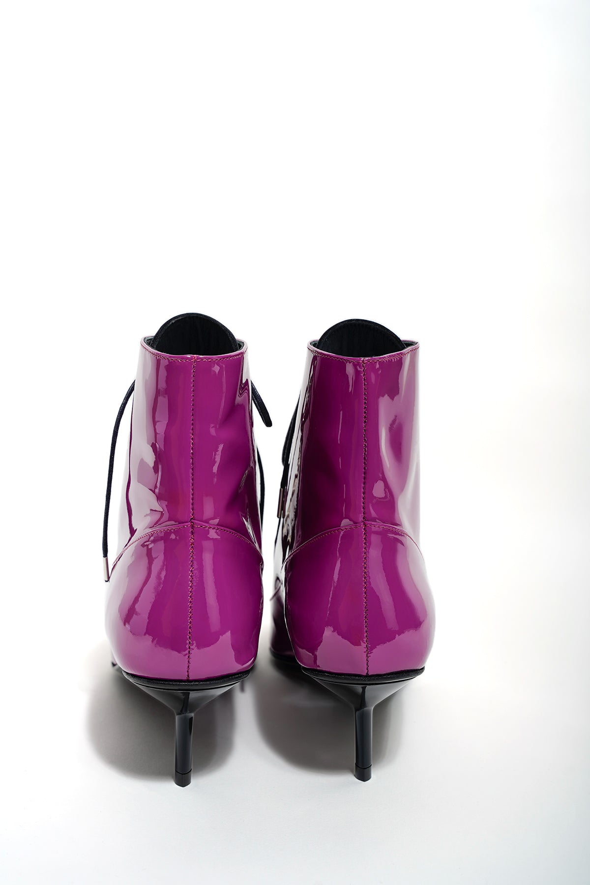PURPLE FITTED BOOTS marques almeida