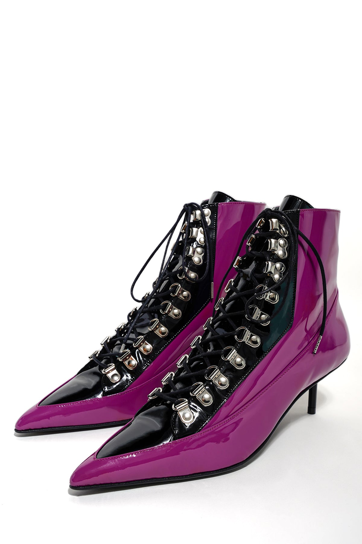 PURPLE FITTED BOOTS marques almeida