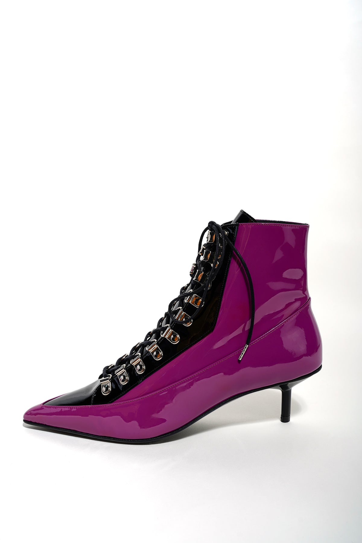 PURPLE FITTED BOOTS marques almeida