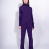 PURPLE KNITTED TROUSERS marques almeida