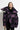 PURPLE TIE DYE M'A PUFFER JACKET marques almeida
