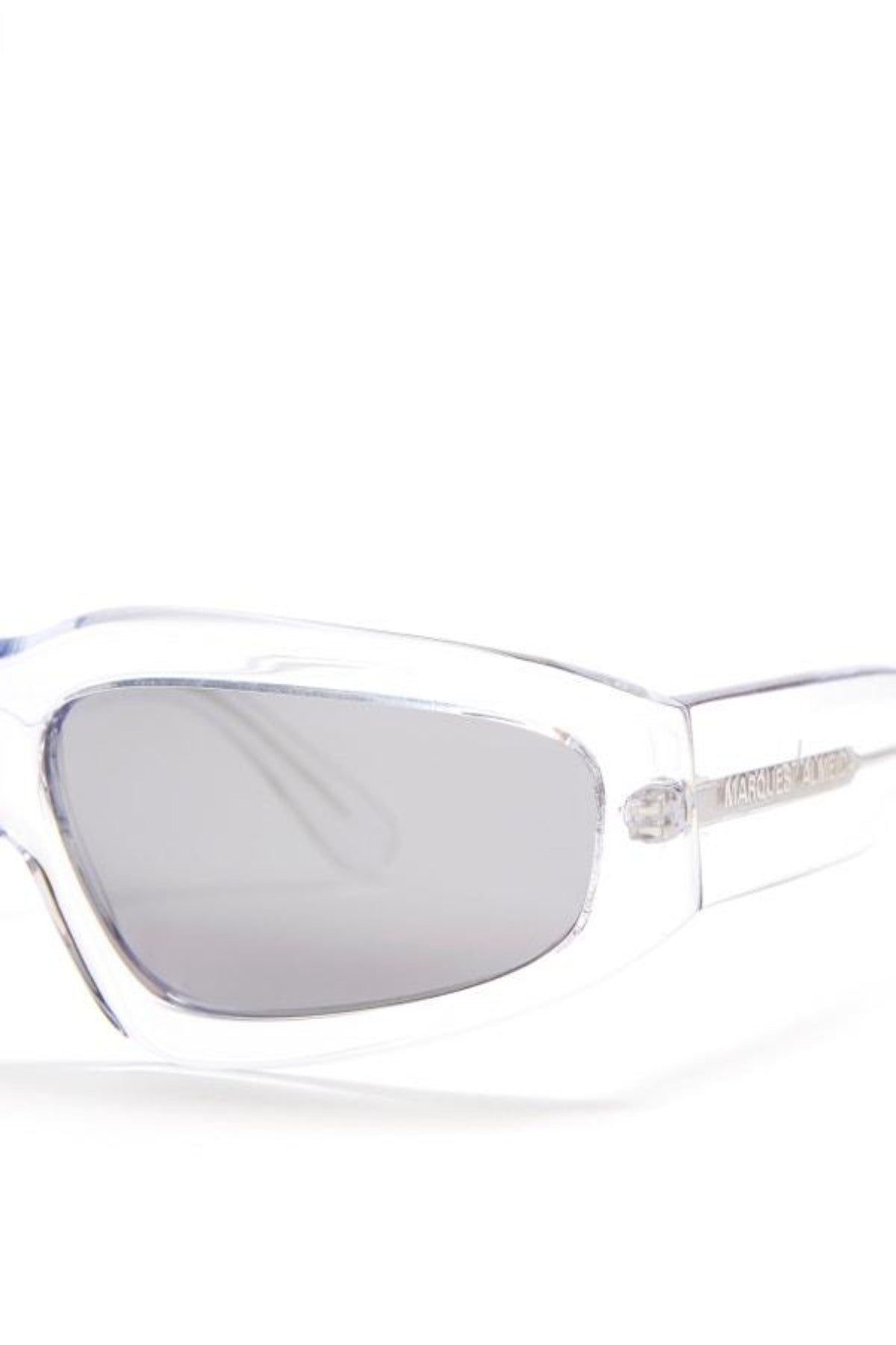 CLEAR ANGULAR FRAME SUNGLASSES marques almeida