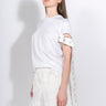 PRE-OWNED/ WHITE BELT SLEEVE T-SHIRT marques-almeida
