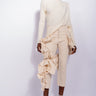 WHITE DRAPED JUMPER MARQUES ALMEIDA