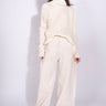 WHITE DRAPED TURTLENECK JUMPER marques almeida