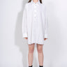 WHITE TEXTURED XXL SHIRT MARQUES ALMEIDA