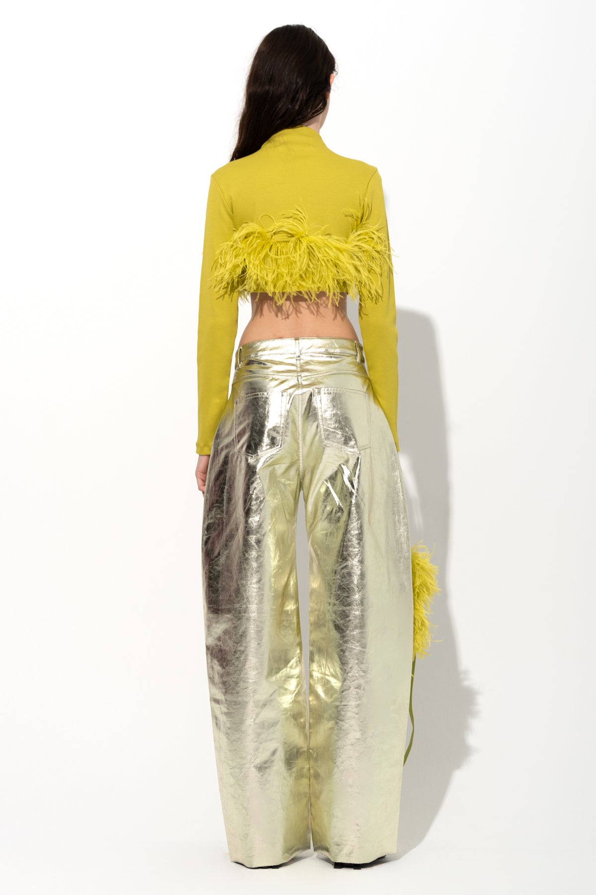 GOLD BOYFRIEND JEANS marques almeida