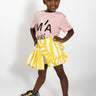 FRILL SHORTS IN YELLOW AND WHITE MA KIDS