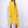 YELLOW DRAPED SKIRT marques almeida