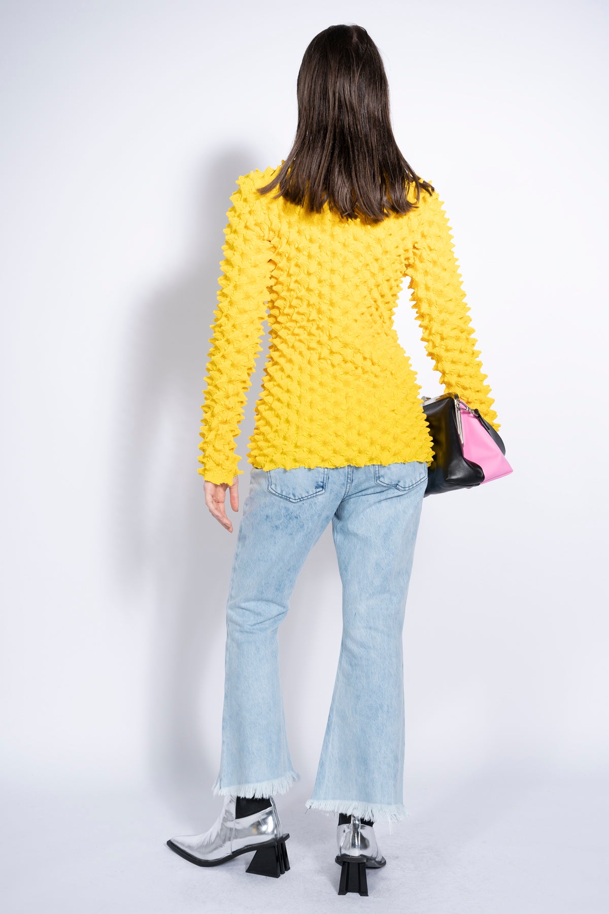 YELLOW SPIKE TOP MARQUES ALMEIDA