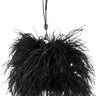 BLACK FEATHER BAG MARQUES ALMEIDA