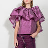 LILAC PLEATED CAP TOP MARQUES ALMEIDA